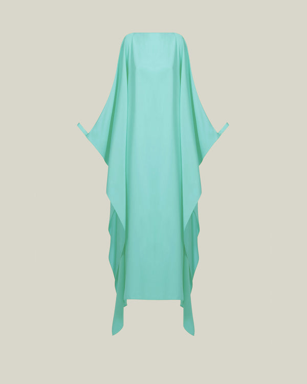 Taller Marmo Spectacular Kaftan In Acqua