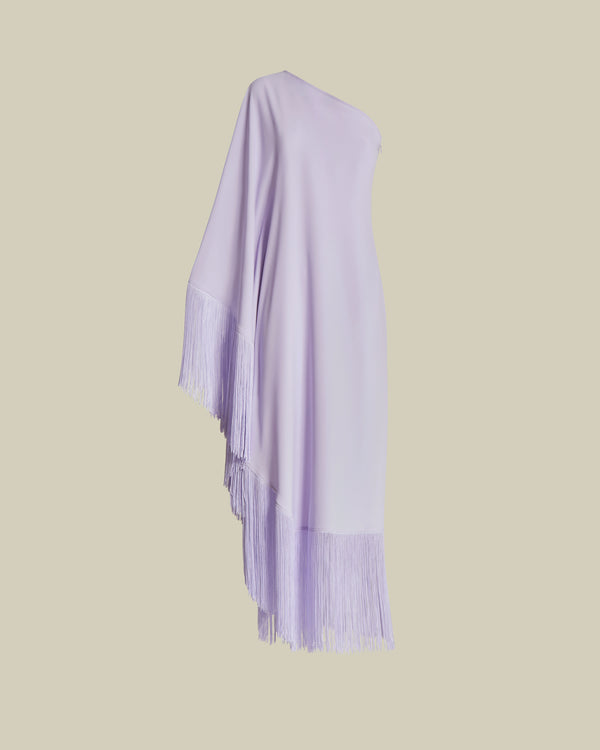 Taller Marmo Spritz Dress In Periwinkle