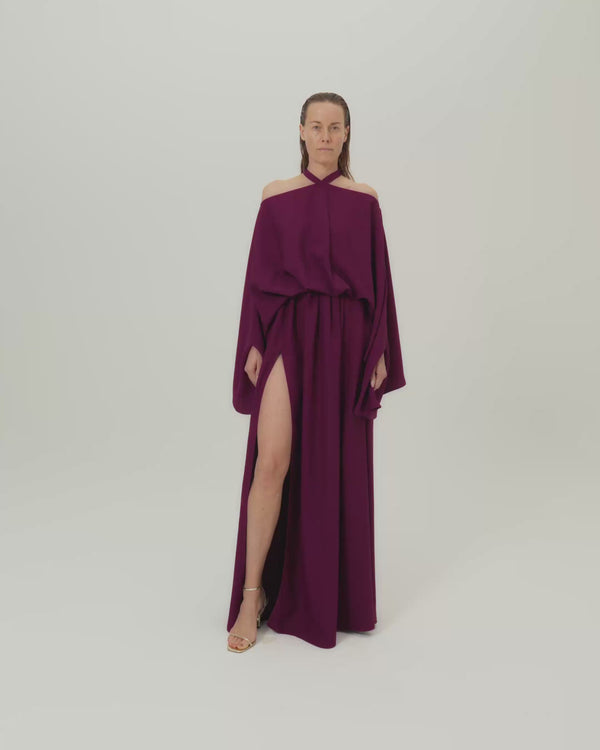 Taller Marmo Sundance Dress In Plum
