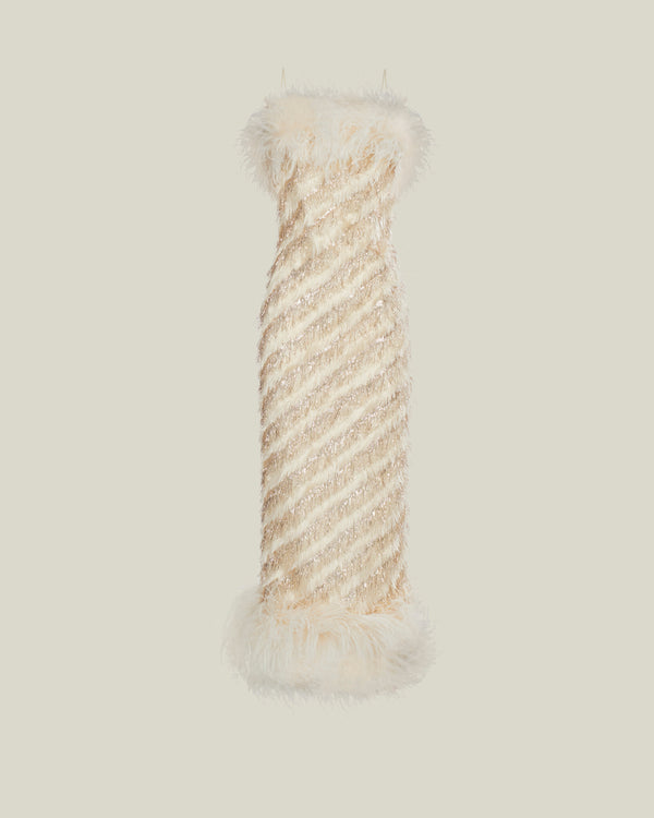 Taller Marmo Sunset Boulevard Dress In White