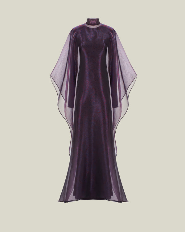 Taller Marmo Suratt Kaftan In Violet