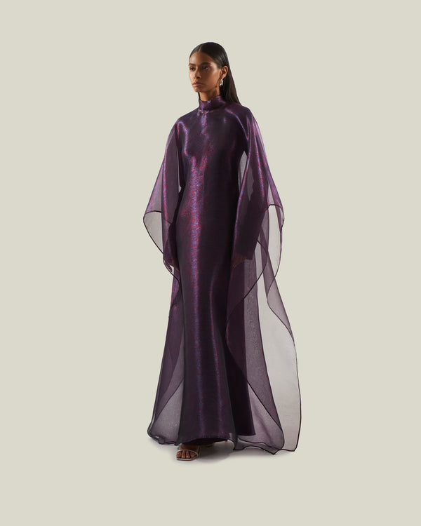 Taller Marmo Suratt Kaftan In Violet