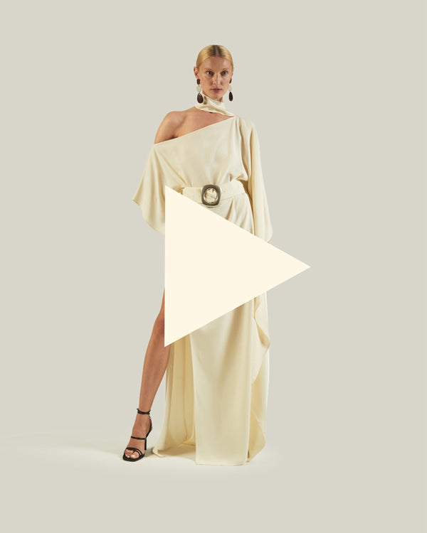 Taller Marmo Taylor Kaftan In Ivory