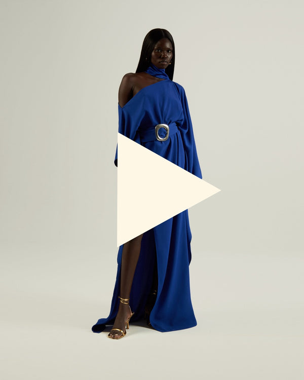 Taller Marmo Taylor Kaftan In Royal Blue