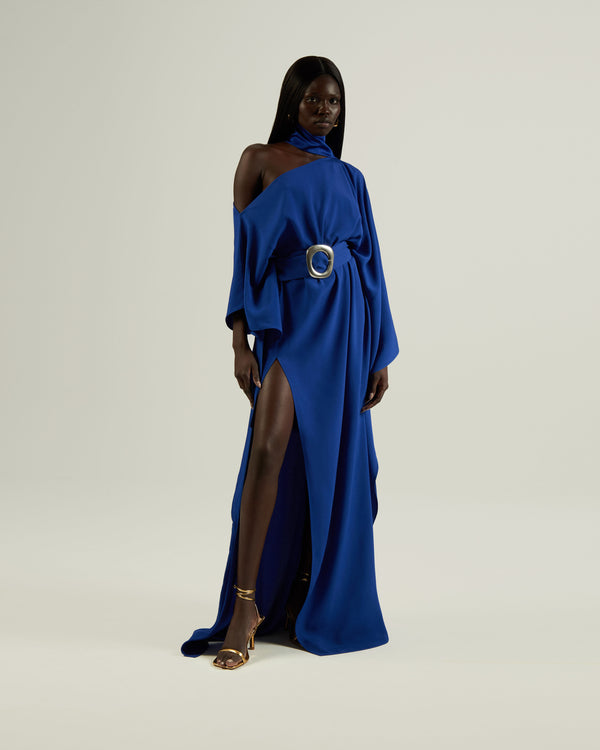 taller marmo Taylor Kaftan in Royal Blue