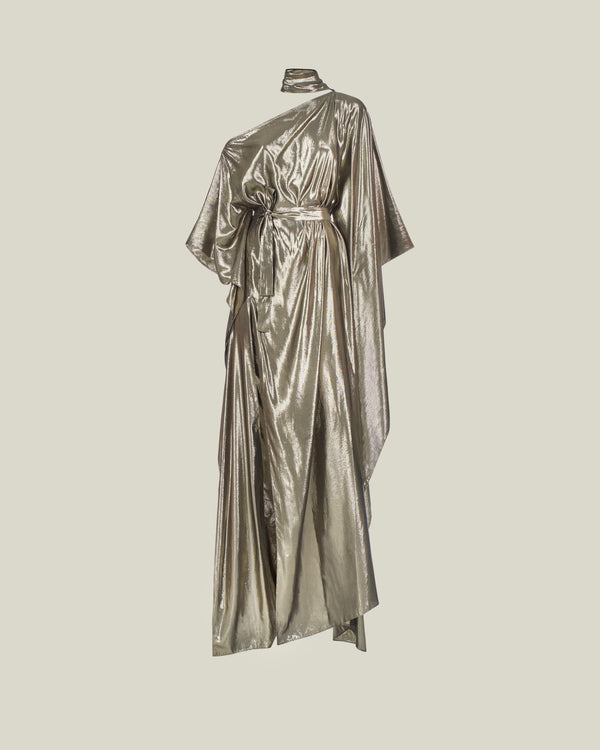 Taller Marmo Taylor Seventies Kaftan In Gold