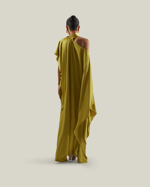 Taller Marmo Trebbia Kaftan In Gold Kiwi