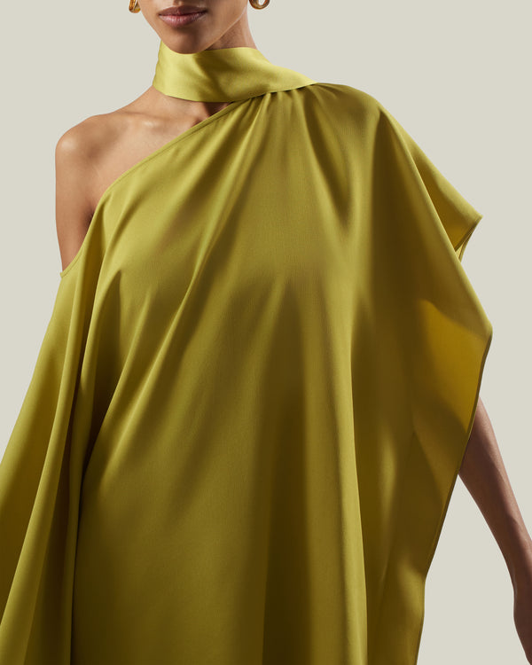 Taller Marmo Trebbia Kaftan In Gold Kiwi