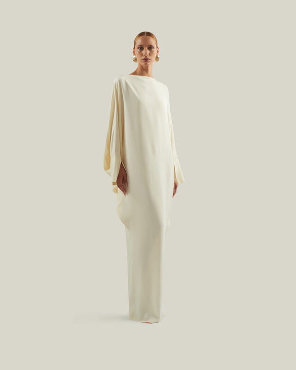 taller marmo Truman Kaftan in Latte