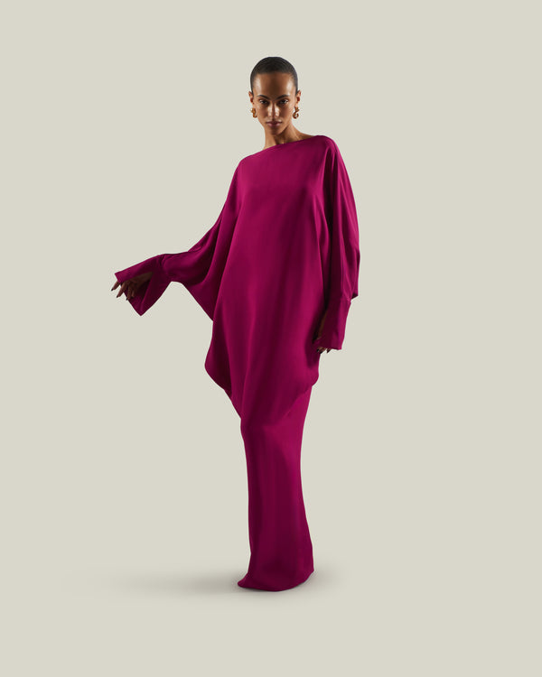 Taller Marmo Truman Kaftan In Pomegranate