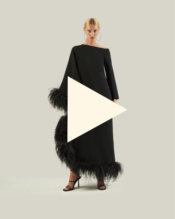 Taller Marmo Ubud Extravaganza Dress In Black