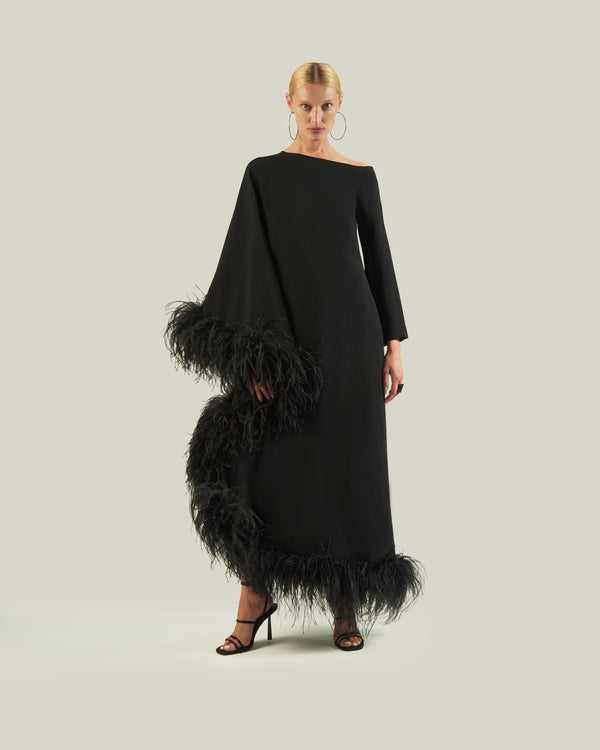 taller marmo Ubud Extravaganza Dress in Black