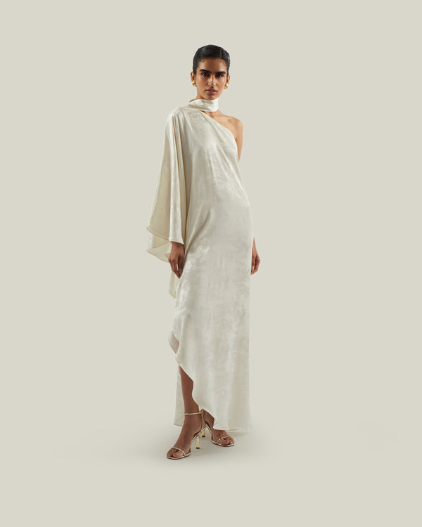 Taller Marmo Ubud Toile Dress In Latte