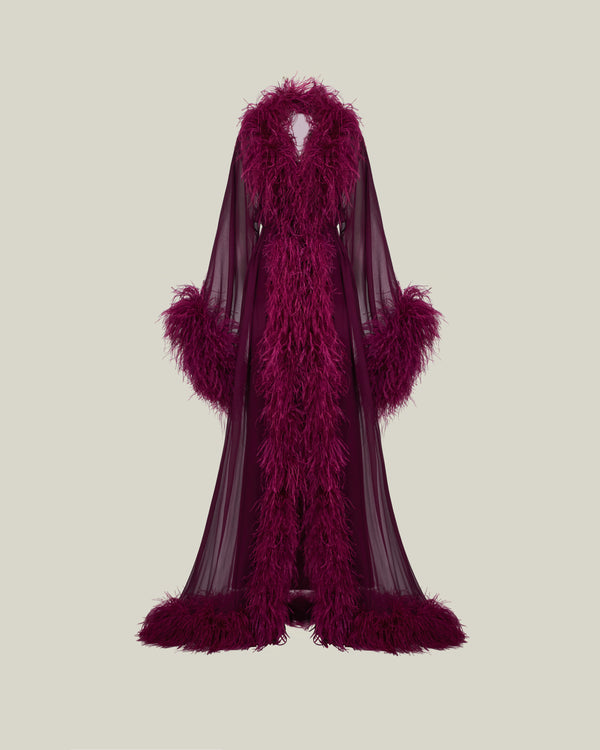 Taller Marmo Vedette Dress In Plum