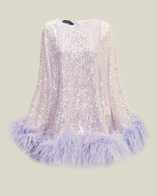 Taller Marmo Vegas Kaftan In Periwinkle