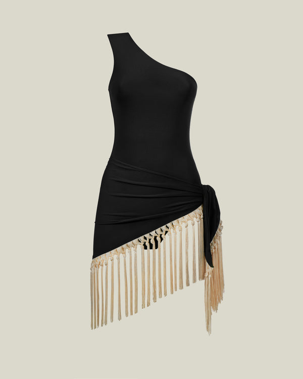 Taller Marmo Yacare Swimsuit In Black