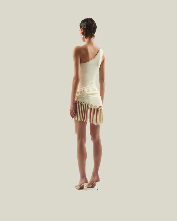 Taller Marmo Yacare Swimsuit In Ivory