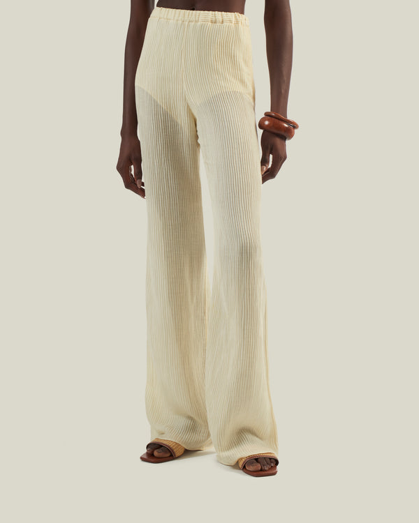 Taller Marmo Zoagli Pants In Ivory