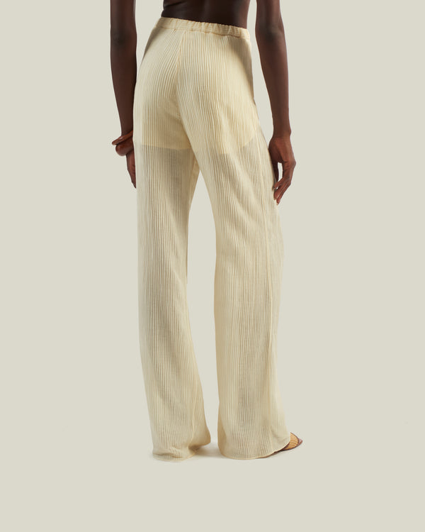Taller Marmo Zoagli Pants In Ivory