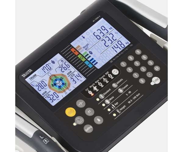 Tanita MC-780U PLUS Multi-Frequency Segmental Body Composition Analyzer With Column