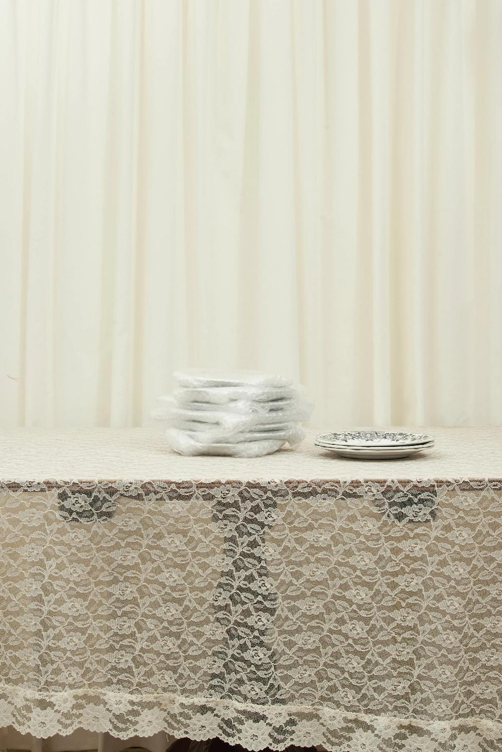 Tanner Fletcher Antique Black Toile French Plate Set Of 10