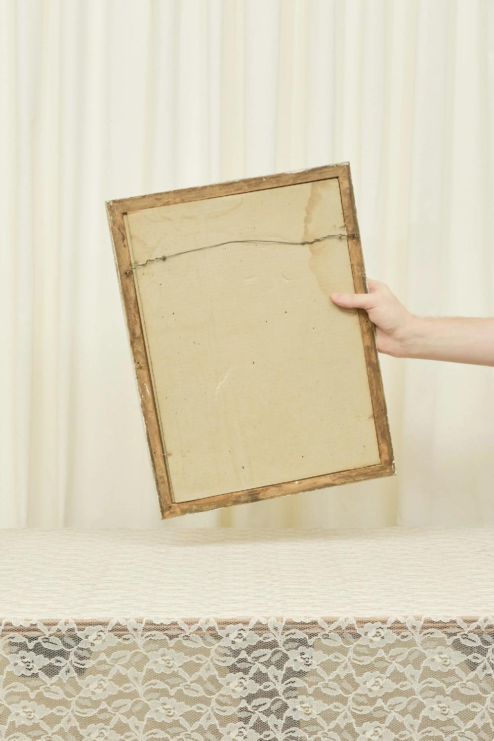 Tanner Fletcher Antique Impressionist Portrait Drawing