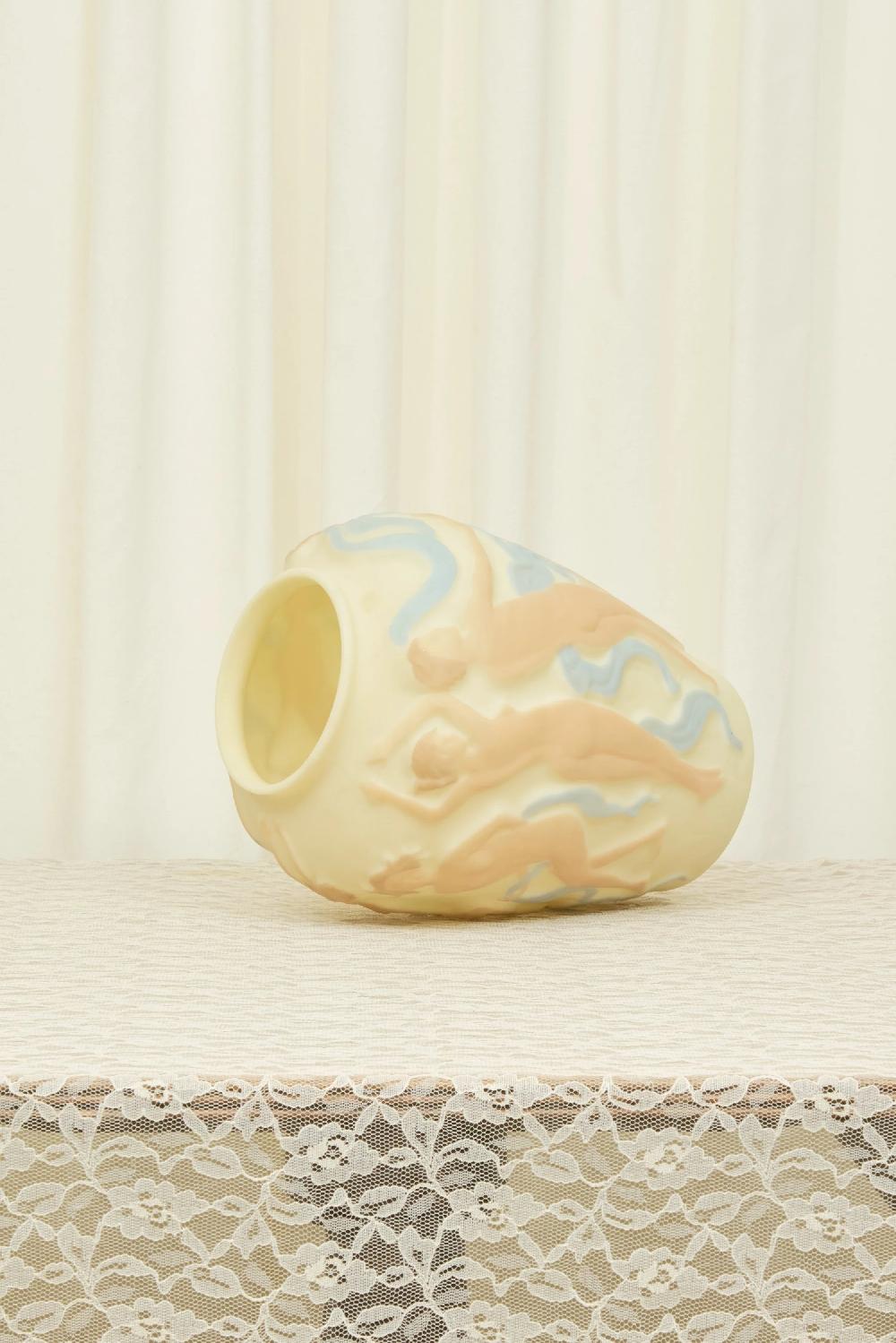 Tanner Fletcher Antique Nude Dancing Women Vase (1920s)