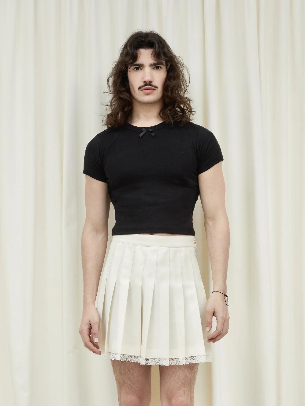 Tanner Fletcher Ace Lace Trim Tennis Skirt