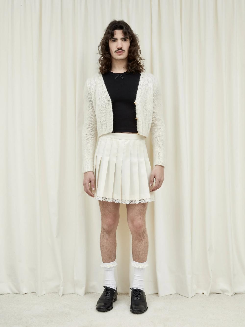 Tanner Fletcher Ace Lace Trim Tennis Skirt