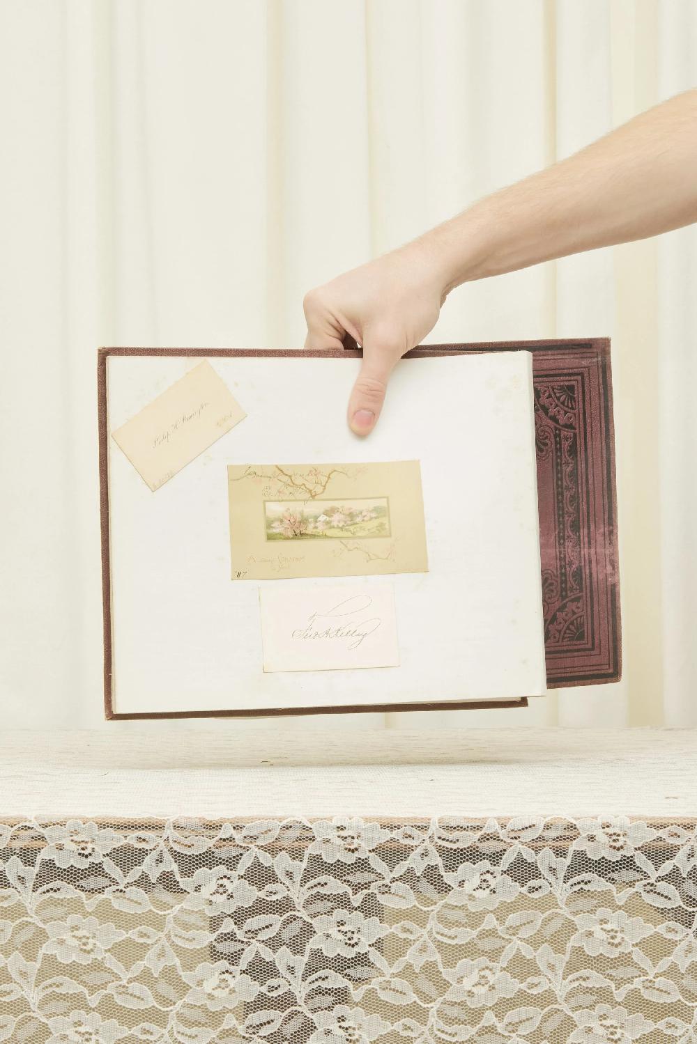 Tanner Fletcher Antique Card Album