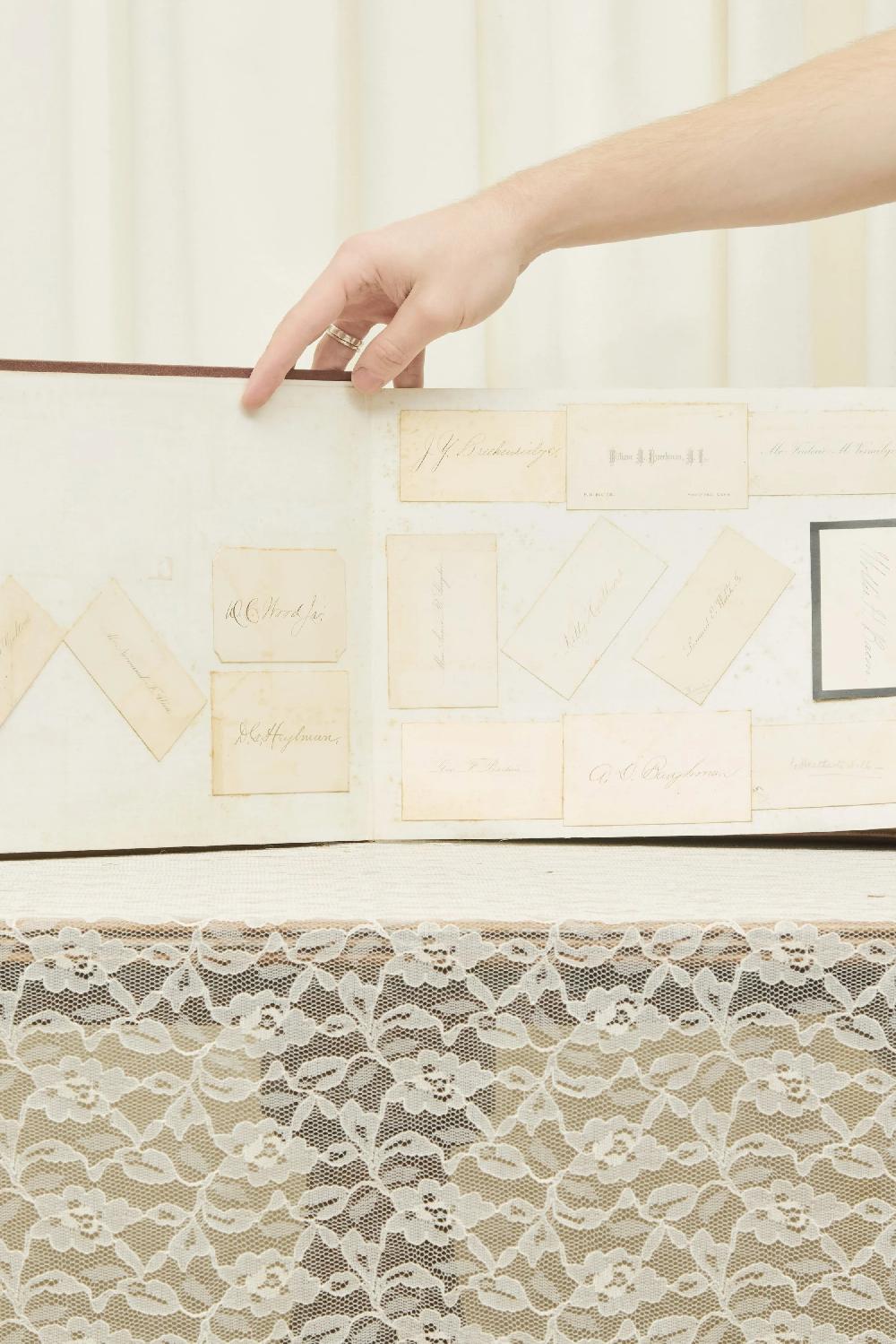 Tanner Fletcher Antique Card Album