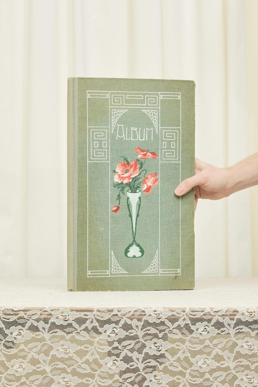 tanner fletcher Antique Floral Large Photo Album