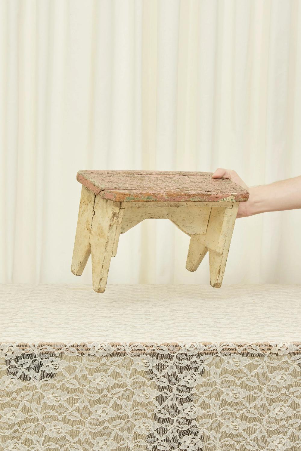 Tanner Fletcher Antique Primitive Stool