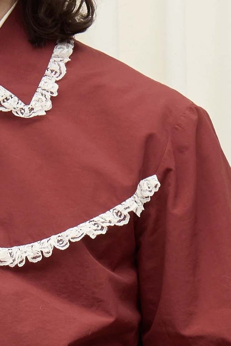 Tanner Fletcher Archie Lace Trim Track Jacket