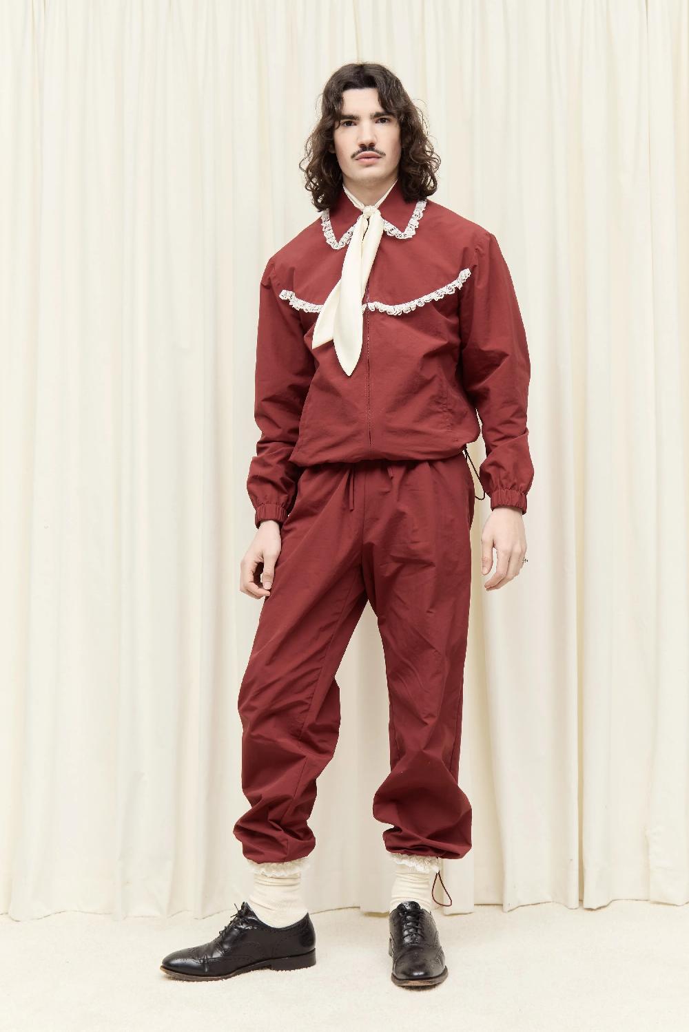 Tanner Fletcher Archie Lace Trim Track Jacket