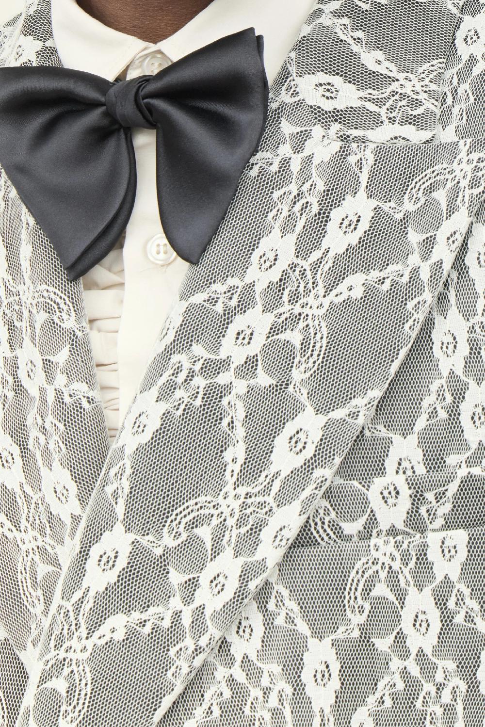 Tanner Fletcher Benedict Lace Layer Blazer