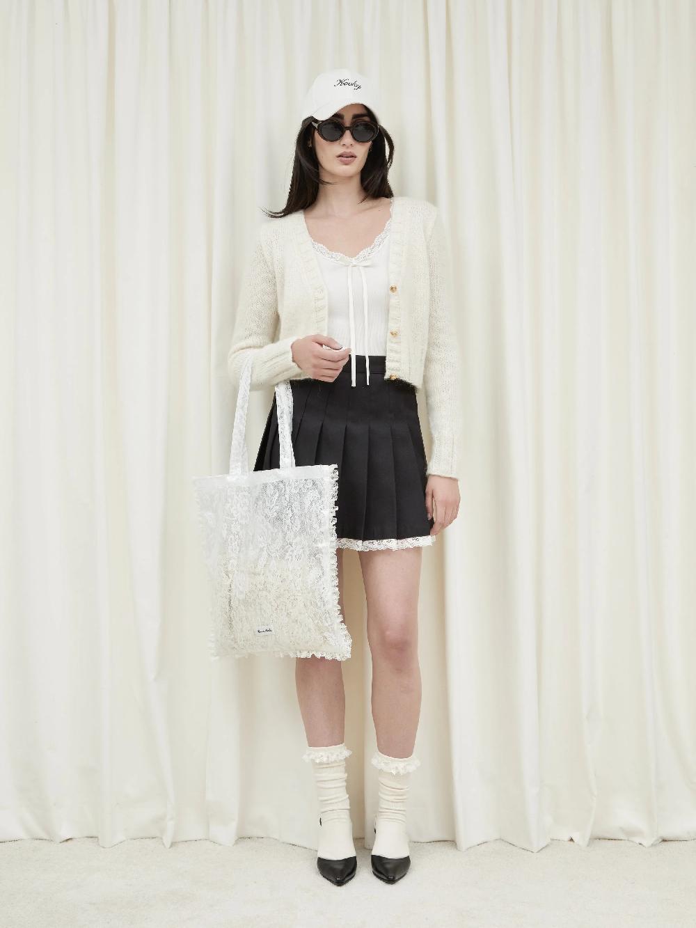 Tanner Fletcher Bobby Lace Trim House Socks