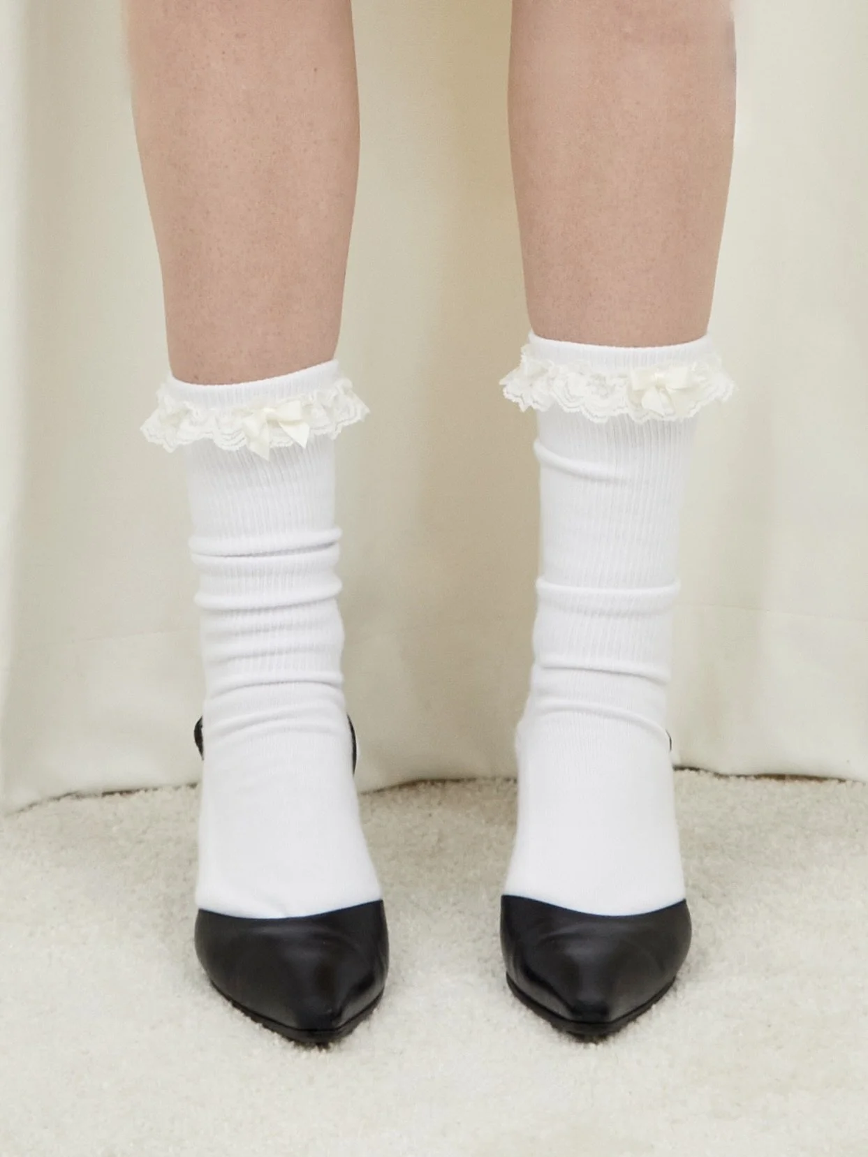 Tanner Fletcher Bobby Lace Trim House Socks