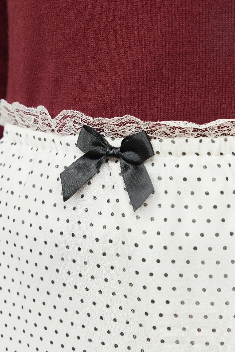 Tanner Fletcher Celerie Lace Trim Slip Skirt