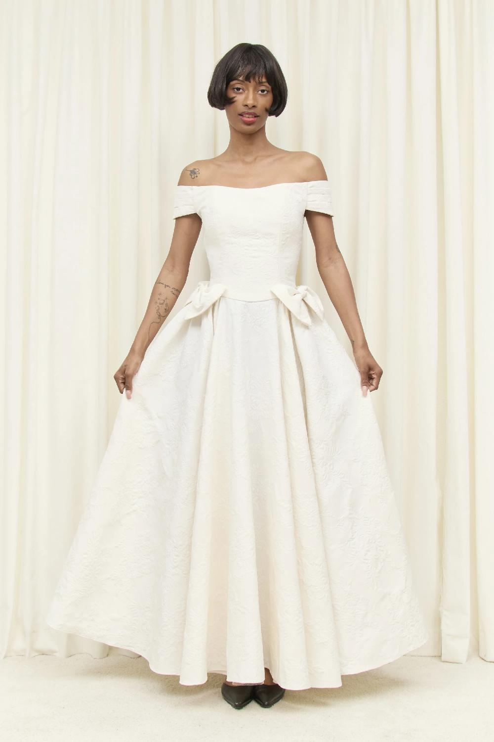 tanner fletcher Clara Brocade Gown