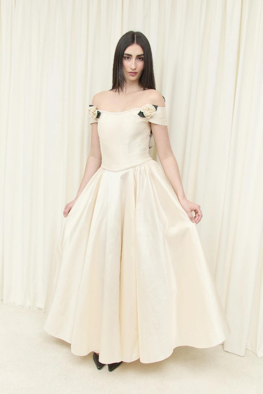 Tanner Fletcher Clara Rosette Gown