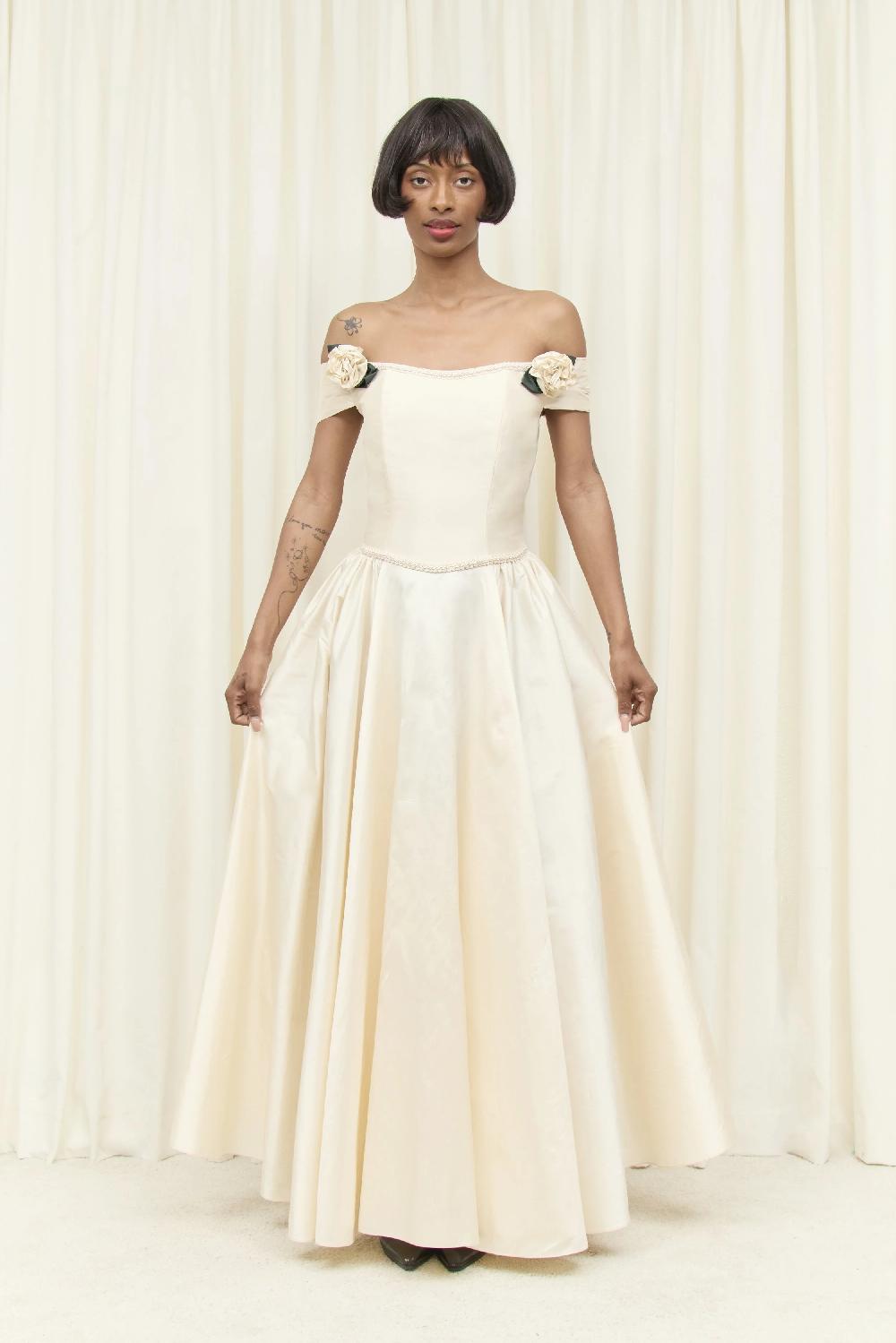 Tanner Fletcher Clara Rosette Gown