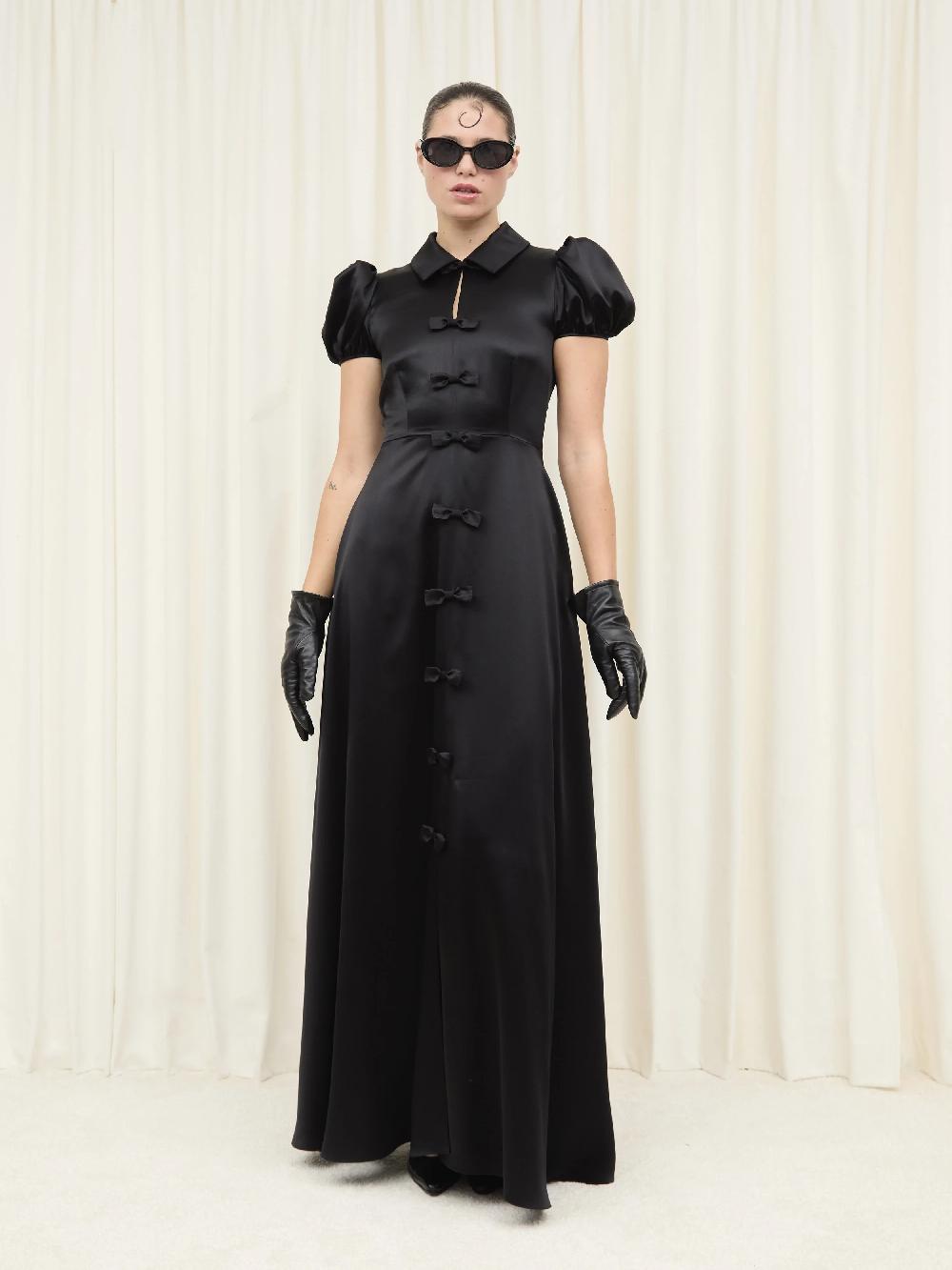 Tanner Fletcher Dorris Puff Sleeve Gown