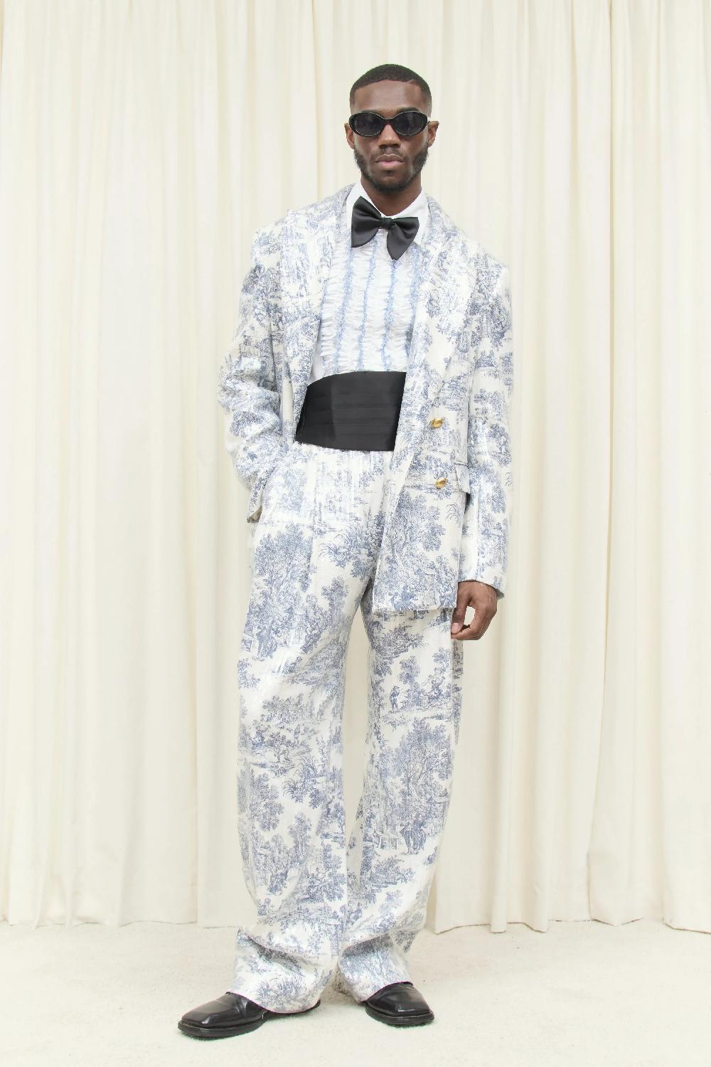 tanner fletcher Eddie Toile Sequin Trouser