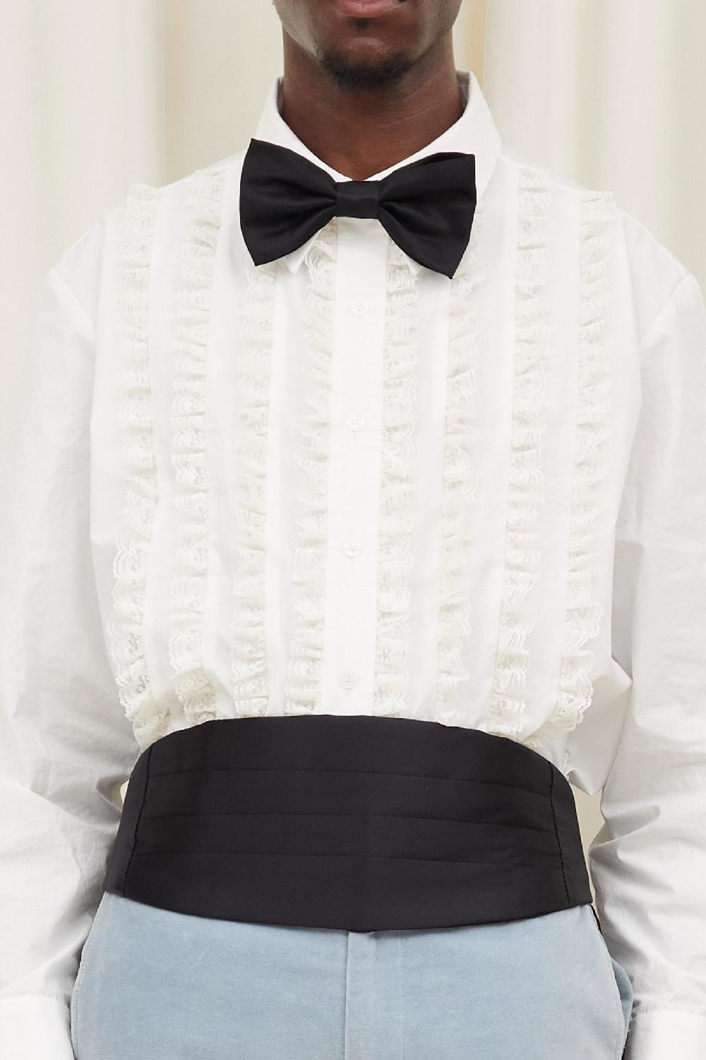 tanner fletcher Eldrick Satin Cummerbund