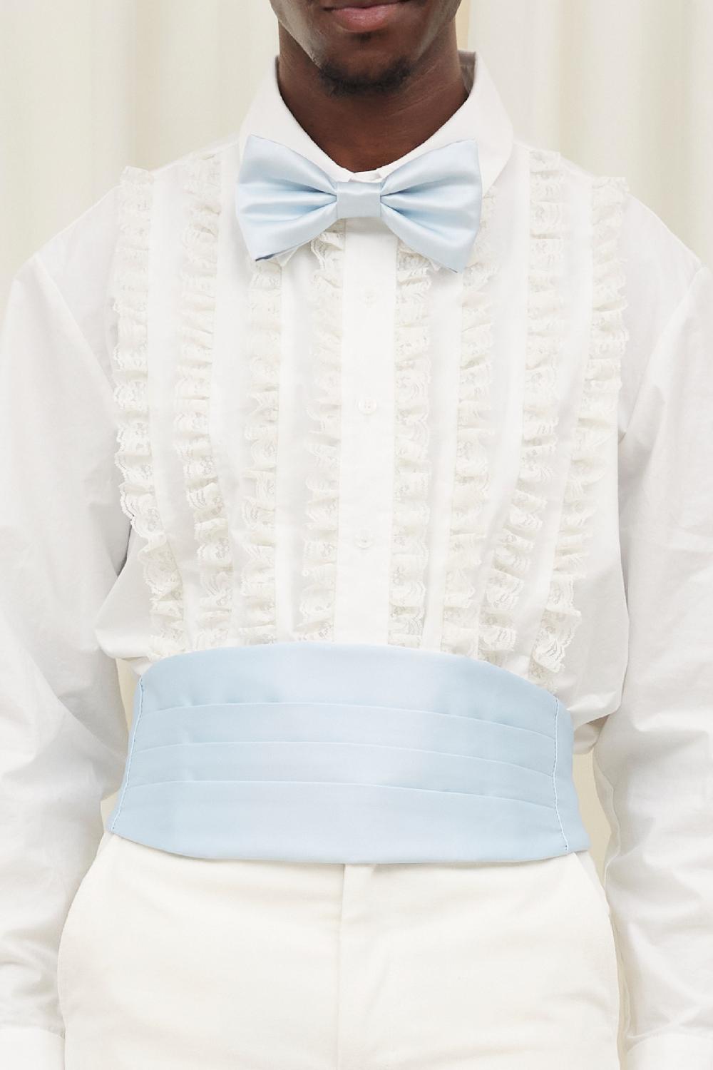tanner fletcher Eldrick Satin Cummerbund