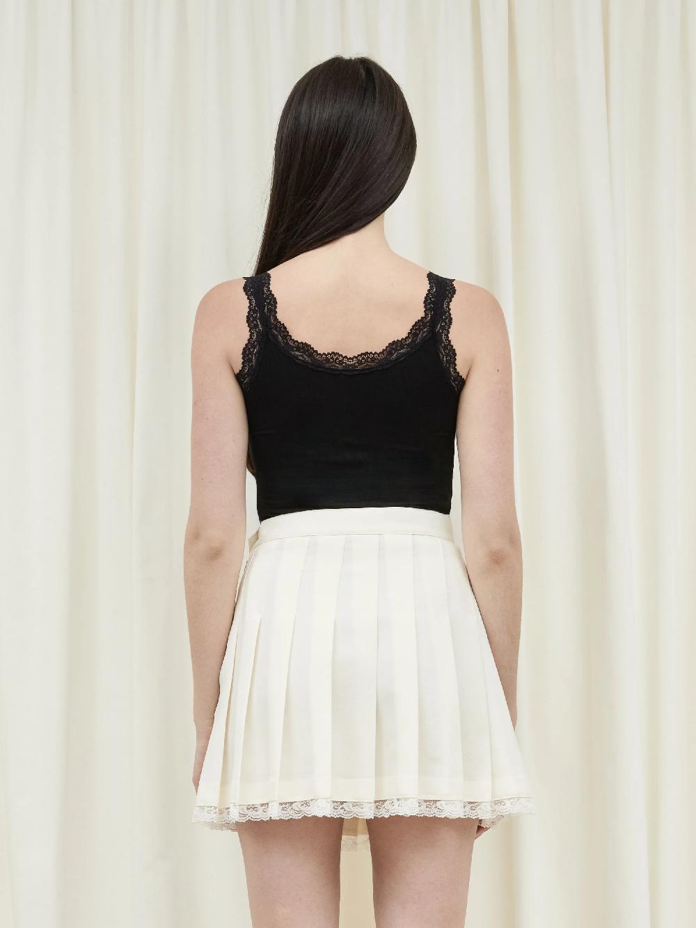 Tanner Fletcher Flo Lace Trim Tank Top