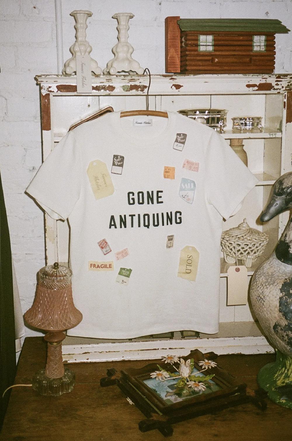 tanner fletcher Gone Antiquing Applique Tee