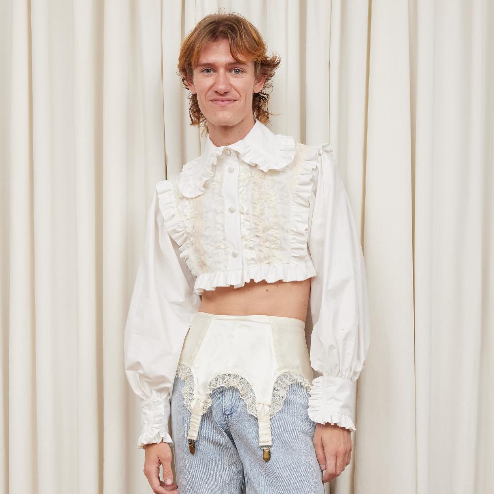 Tanner Fletcher Harriet Bow Detail Garter Belt