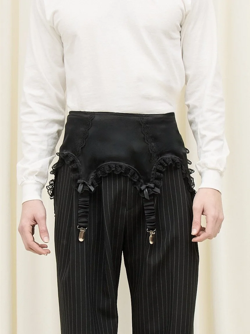 tanner fletcher Harriet Bow Detail Garter Belt